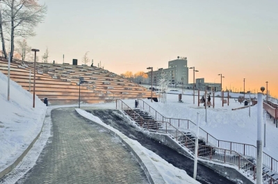 Новая шикарная набережная в Нижнем Новгороде: откуда теперь наблюдать за закатами